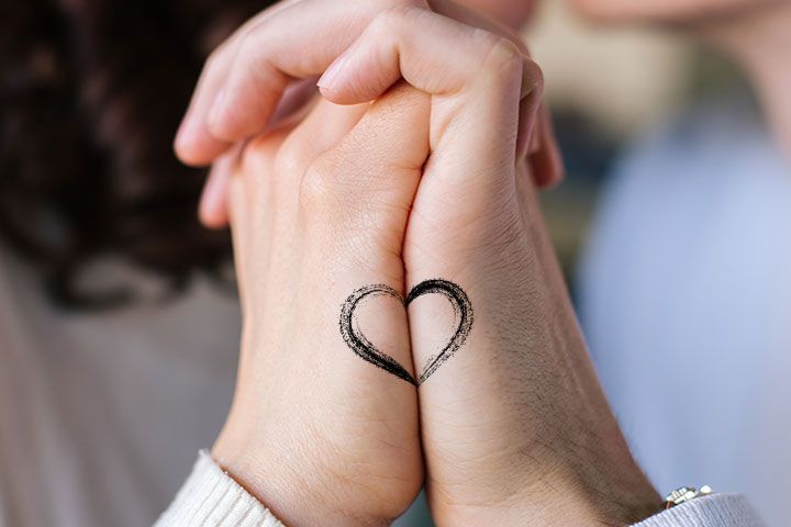 tatouage coeur qui se complète